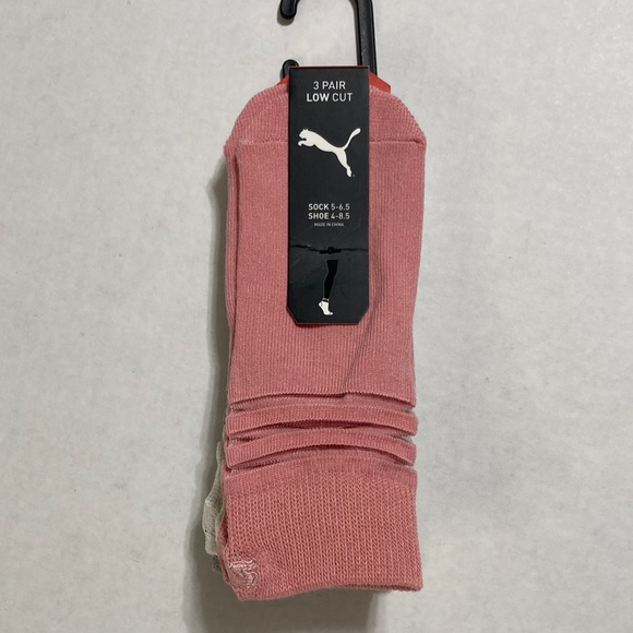 Puma Other - NWT Puma 3 Pair Low Cut Girl’s Socks